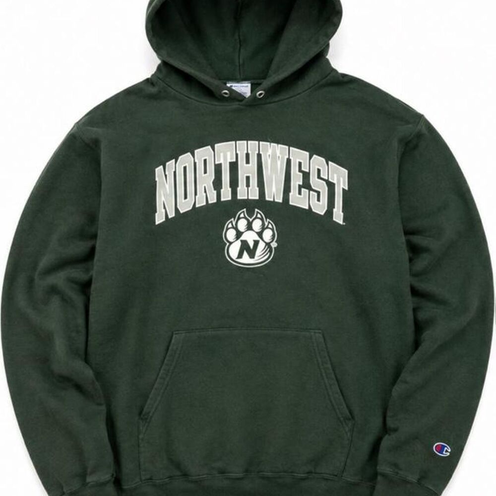 Champion Men's Green Hoodie